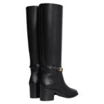 CELINE GARANCE TRIOMPHE STRAP HIGH BOOT IN CALFSKIN