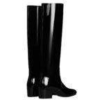 CELINE LES BOTTES TRIOMPHE HIGH BOOT IN PATENT CALFSKIN