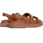 CELINE TIPPI TRIOMPHE SANDAL IN CALFSKIN