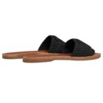 CELINE LYMPIA MULE IN TRIOMPHE KNITTED COTTON