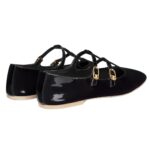 CELINE LES BALLERINES BABIES IN PATENT CALFSKIN