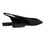 CELINE ALMA TRIOMPHE FLAT SLINGBACK IN GROS GRAIN