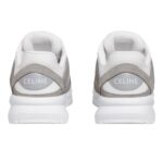 CELINE RUNNER CR 03 LOW LACE UP SNEAKER IN SUEDE CALFSKIN MESH AND CALFSKIN