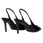 CELINE ALMA TRIOMPHE SLINGBACK IN GLOSSY CALFSKIN