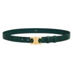 CELINE MEDIUM TRIOMPHE BELT IN LIZARD AMAZONE