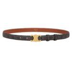 CELINE SMALL TRIOMPHE BELT IN TRIOMPHE CANVAS