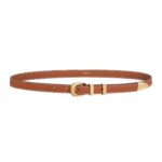 CELINE SMALL WESTERN BELT IN NATURAL CALFSKIN