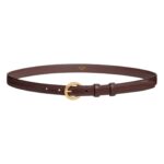 CELINE BC 10 18MM BELT IN TAURILLON LEATHER