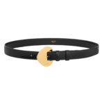 CELINE BC 11 25MM BELT IN TAURILLON LEATHER