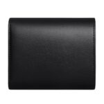 CELINE SMALL FLAP WALLET TRIOMPHE IN SHINY CALFSKIN BLACK