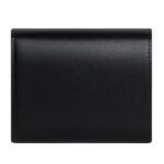 CELINE SMALL FLAP WALLET TRIOMPHE IN SHINY CALFSKIN BLACK