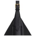 CELINE MEDIUM HELOÏSE BAG CUIR TRIOMPHE IN SUPPLE GRAINED CALFSKIN BLACK