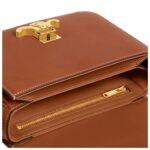 CELINE TEEN TRIOMPHE BAG IN NATURAL CALFSKIN