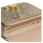 CELINE TEEN TRIOMPHE BAG IN PEARLY PYTHON