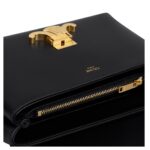 CELINE TEEN NINO BAG IN SMOOTH SATINATED CALFSKIN BLACK