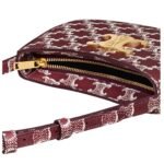 CELINE MEDIUM TILLY BAG IN TRIOMPHE CANVAS TWO TONE
