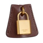 CELINE MEO BAG IN SUPPLE GRAINED CALFSKIN CHESTNUT