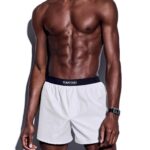 TOM FORD COTTON BOXERS LIGHT GREY