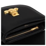CELINE BESACE CLEA IN SHINY CALFSKIN BLACK