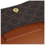 CELINE TEEN LOLA IN TRIOMPHE CANVAS AND CALFSKIN