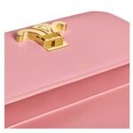 CELINE SHOULDER BAG CLAUDE IN SHINY CALFSKIN ROSE