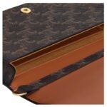 CELINE MULTIPOCHETTE IN TRIOMPHE CANVAS AND CALFSKIN