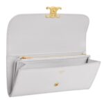 CELINE LARGE WALLET TRIOMPHE IN LIZARD CLOUDY GREY