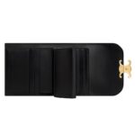 CELINE SMALL FLAP WALLET TRIOMPHE IN PATENT CALFSKIN