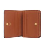 CELINE TRIOMPHE COMPACT WALLET IN TRIOMPHE CANVAS