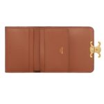 CELINE COMPACT WALLET WITH COIN TRIOMPHE IN CANVAS