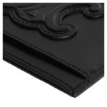 CELINE CARD HOLDER CUIR TRIOMPHE IN SHINY CALFSKIN