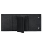 CELINE SMALL TRIFOLD WALLET IN GRAINED CALFSKIN BLACK