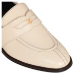 CELINE MALAQUAIS TRIOMPHE LOAFER IN POLISHED BULL MILK