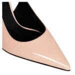 CELINE JUDY TRIOMPHE STILETTO PUMP IN PATENT CALFSKIN BLUSH