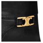 CELINE VERNEUIL ANKLE BOOT WITH TRIOMPHE IN CALFSKIN