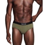 TOM FORD COTTON BRIEFS GREEN