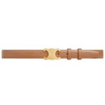 CELINE MEDIUM TRIOMPHE BELT IN TAURILLON LEATHER PAMPA