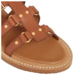 CELINE LYMPIA GLADIATOR SANDAL IN CALFSKIN