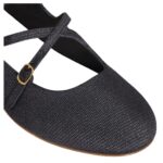 CELINE LES BALLERINES CRISS CROSS BABIES BALLERINA IN LUREX FABRIC