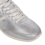 CELINE JOGGER LOW LACE UP SNEAKER IN LAMINATED CALFSKIN AND CALFSKIN