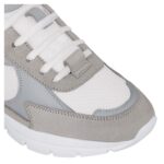 CELINE RUNNER CR 03 LOW LACE UP SNEAKER IN SUEDE CALFSKIN MESH AND CALFSKIN