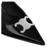 CELINE ALMA TRIOMPHE SLINGBACK IN GLOSSY CALFSKIN