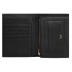 CELINE MEDIUM WALLET VICTOIRE IN TRIOMPHE CANVAS BLACK