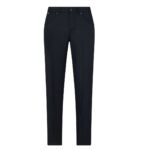 TOM FORD WOOL BLEND TWILL JEAN NAVY