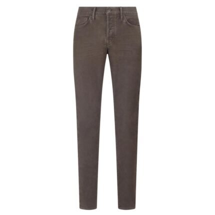 TOM FORD MOLESKIN SLIM FIT DENIM CHOCOLATE
