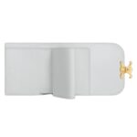 CELINE SMALL FLAP WALLET TRIOMPHE IN SHINY CALFSKIN MOON
