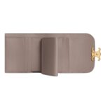 CELINE SMALL FLAP WALLET TRIOMPHE IN SHINY CALFSKIN PEBBLE
