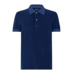 TOM FORD TOWELLING POLO WHITE