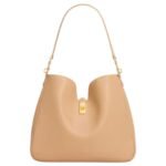 CELINE MEDIUM CAMILLE 16 SOFT BAG IN SMOOTH CALFSKIN TAN