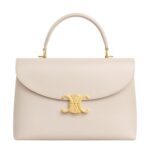 CELINE MEDIUM NINO BAG IN SMOOTH SATINATED CALFSKIN RICE